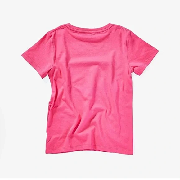 🆕GUCCI XL KIDS SIZE:10 SHORT-SLEEVE GREEN PINK 100% COTTON